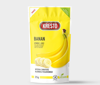 Liofilizowany banan