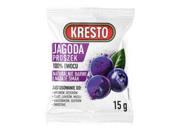 Liofilizowana jagoda leśna, proszek