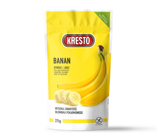 Liofilizowany banan