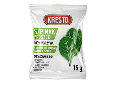 Liofilizowany szpinak, proszek