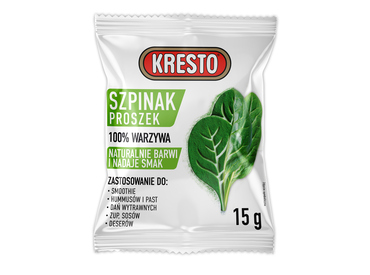 Liofilizowany szpinak, proszek