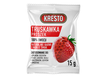 Liofilizowana truskawka, proszek