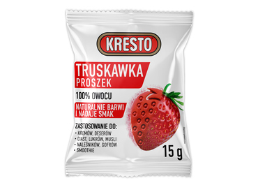 Liofilizowana truskawka, proszek