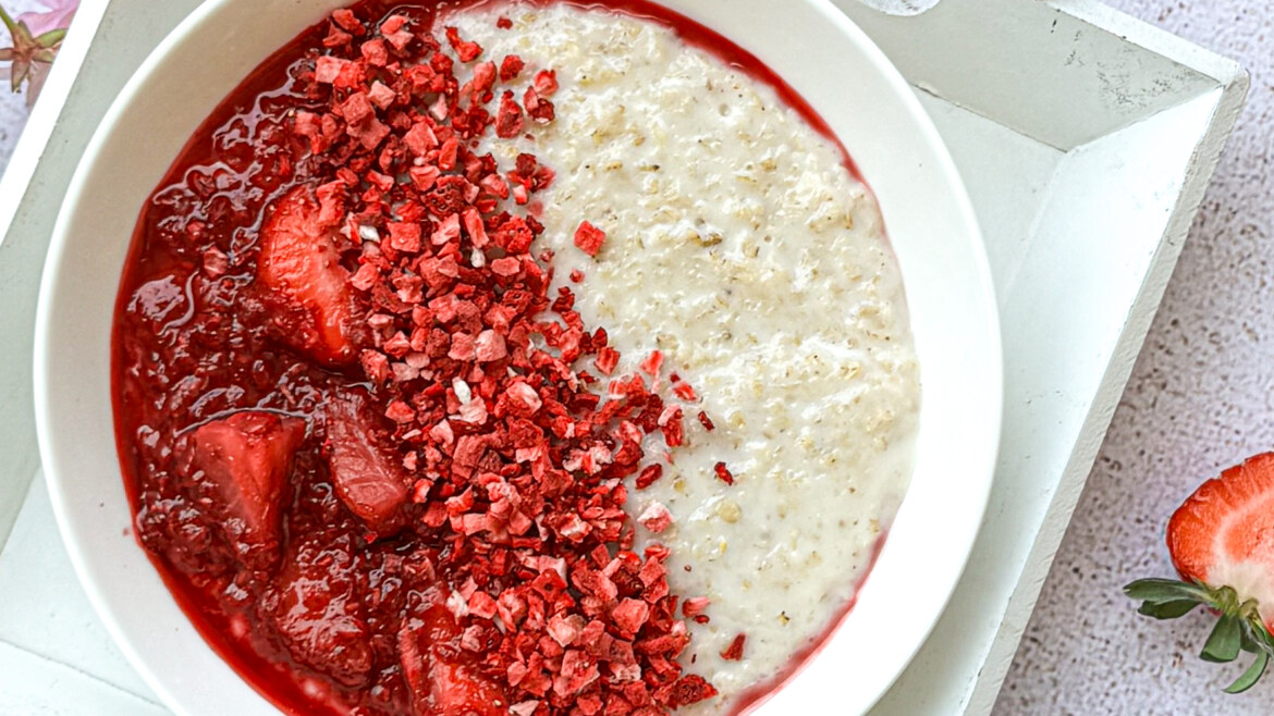 Owsianka z owocowym twistem