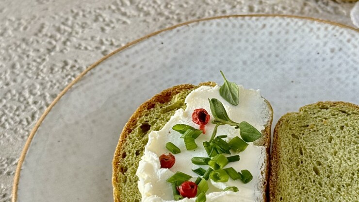 Szpinakowe bułeczki śniadaniowe